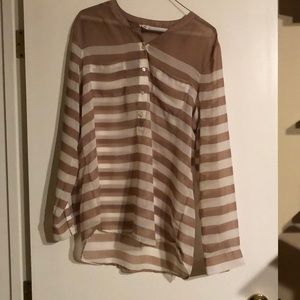 Old Navy striped blouse